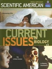 Tapa de Current Issues in Biology, Volume 3