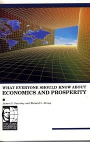Tapa de What everyone should know about economics and prosperity