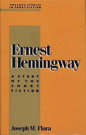 Tapa de Ernest Hemingway