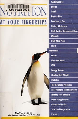 Tapa de Nutrition at your fingertips