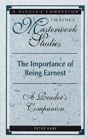 Tapa de The importance of being earnest