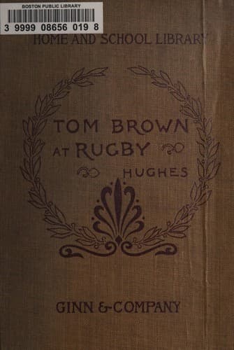 Tapa de Tom Brown at Rugby
