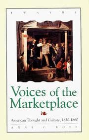 Tapa de Studies in the American Thought and Culture Series - Voices of the Marketplace