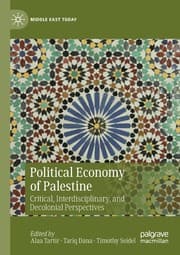 Tapa de Political Economy of Palestine