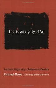 Tapa de The Sovereignty of Art