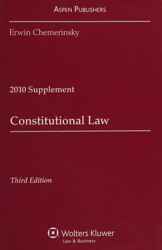 Tapa de Constitutional Law