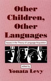 Tapa de Other Children, Other Languages
