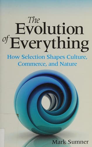 Tapa de The evolution of everything