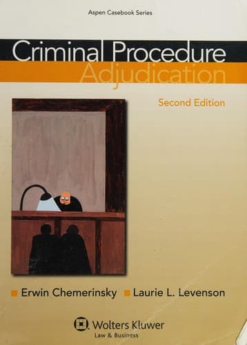 Tapa de Criminal Procedure