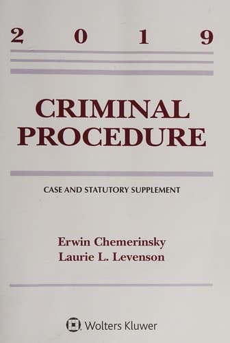 Tapa de Criminal Procedure