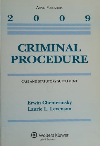 Tapa de Criminal Procedure