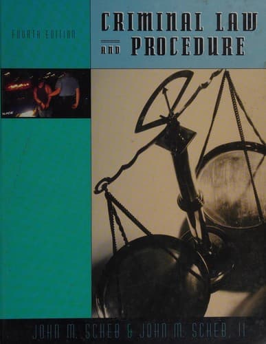 Tapa de Criminal Law and Procedure