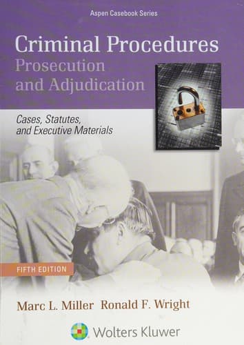 Tapa de Criminal Procedures