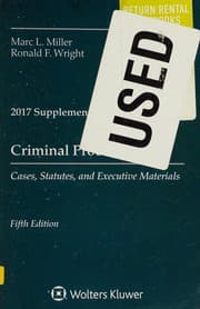 Tapa de Criminal Procedures