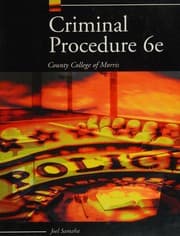 Tapa de Criminal Procedure