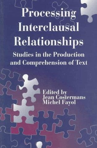 Tapa de Processing interclausal Relationships