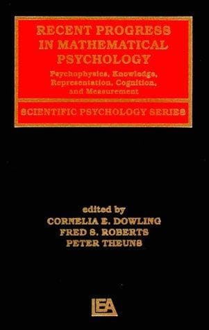 Tapa de Recent Progress in Mathematical Psychology