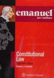 Tapa de Constitutional Law