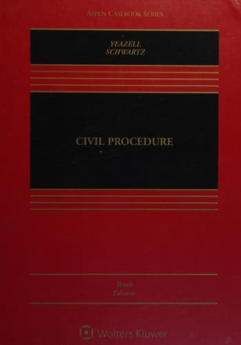 Tapa de Civil Procedure