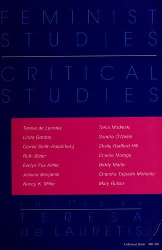 Tapa de Feminist studies, critical studies