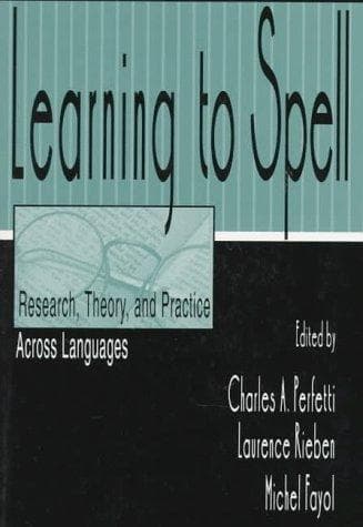 Tapa de Learning to spell