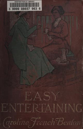 Tapa de Easy entertaining