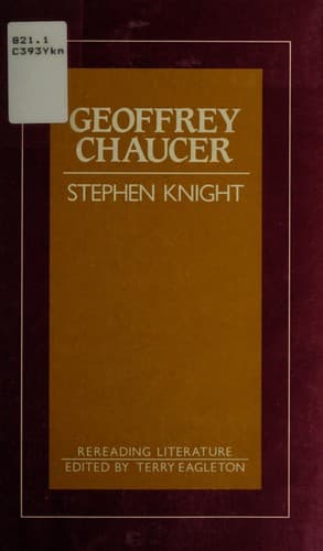 Tapa de Geoffrey Chaucer