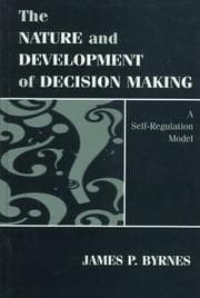 Tapa de The nature and development of decision making