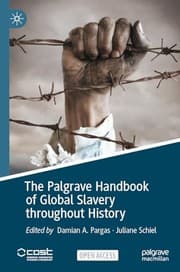 Tapa de Palgrave Handbook of Global Slavery Throughout History