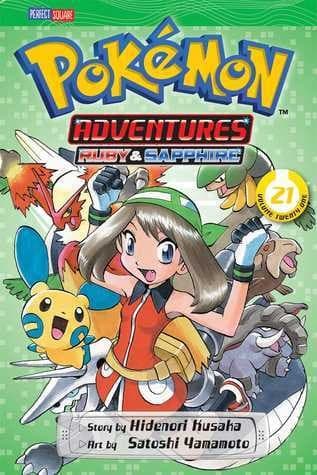 Tapa de Pokemon Adventures