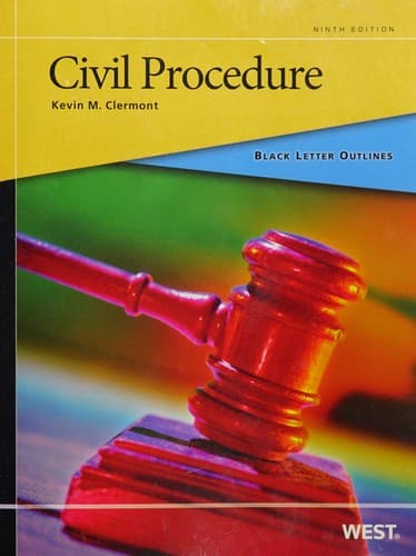 Tapa de Civil procedure
