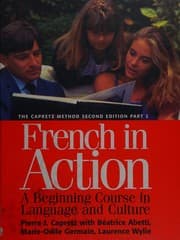 Tapa de French in Action : A Beginning Course in Language and Culture, the Capretz Method