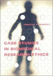 Tapa de Case Studies in Biomedical Research Ethics (Basic Bioethics)