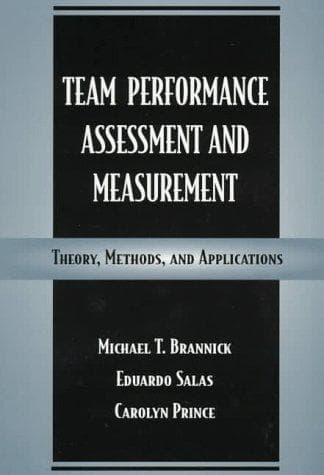 Tapa de Team Performance Assessment and Measurement