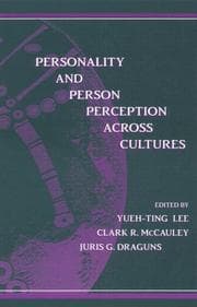 Tapa de Personality and person perception across cultures
