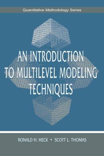 Tapa de An introduction to multilevel modeling techniques