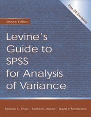 Tapa de Levine's guide to SPSS for analysis of variance