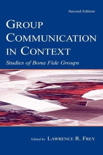 Tapa de Group Communication in Context