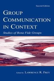 Tapa de Group Communication in Context