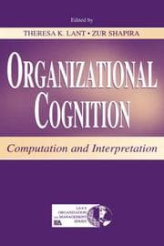 Tapa de Organizational cognition