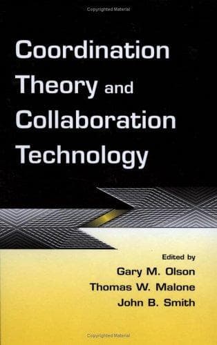 Tapa de Coordination theory and collaboration technology