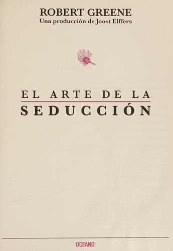 Tapa de El arte de la seduccion