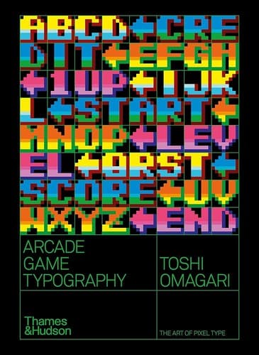 Tapa de Arcade Game Typography