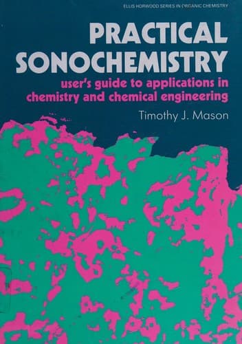 Tapa de Practical sonochemistry