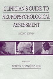 Tapa de Clinician's Guide To Neuropsychological Assessment