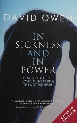 Tapa de In Sickness and in Power