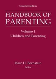 Tapa de Handbook of Parenting, Second Edition: Volume 1