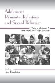 Tapa de Adolescent Romantic Relations and Sexual Behavior