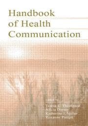 Tapa de Handbook of health communication