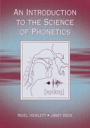 Tapa de An introduction to the science of phonetics